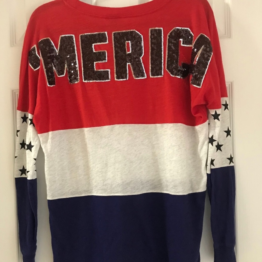 PINK ‘Merica LS t-shirt